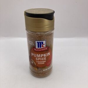 Limited Edition McCormick Pumpkin Spice Finishing Sugar 3.66 oz